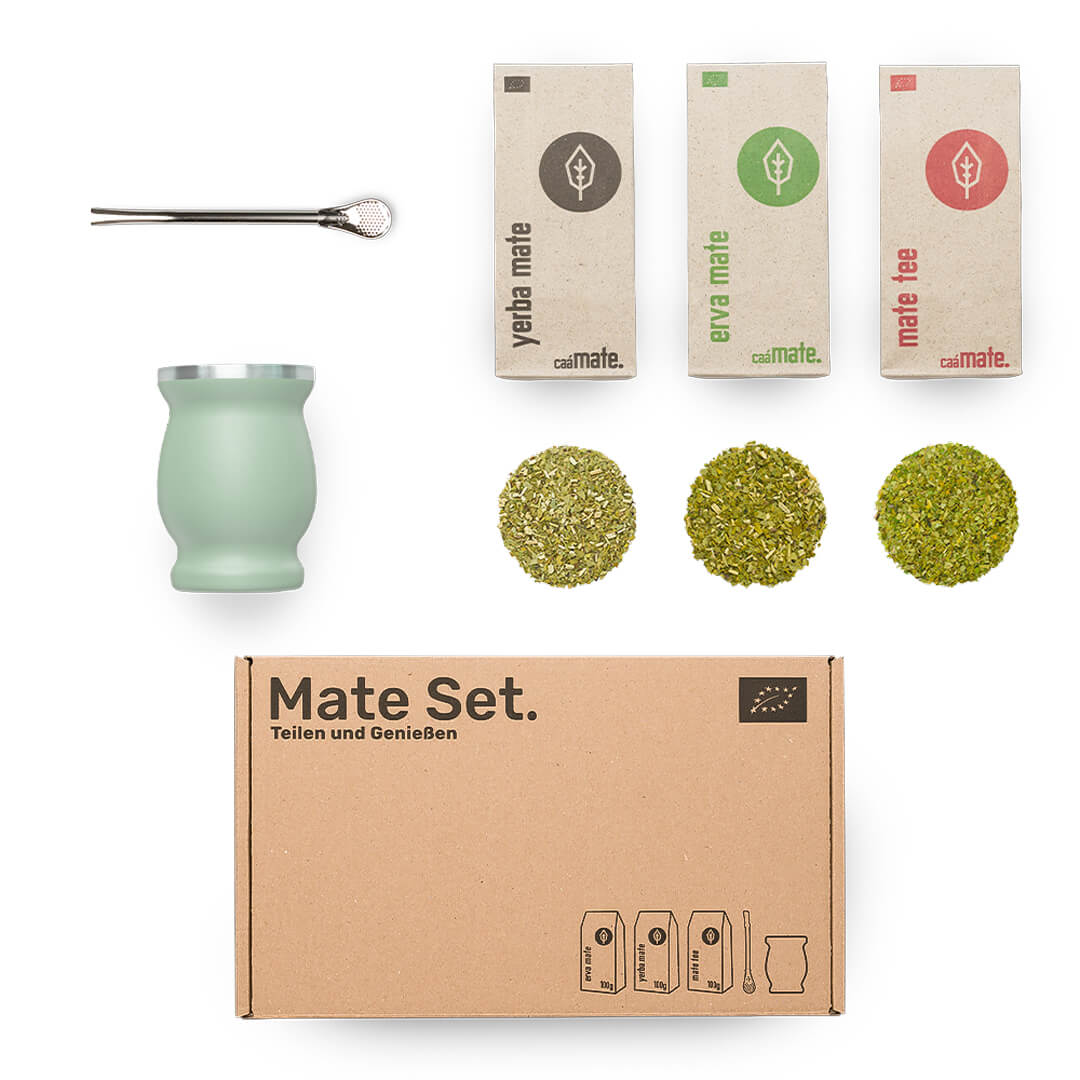 Mate Set Edelstahl