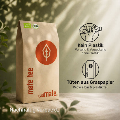 Bio Mate Tee grün.