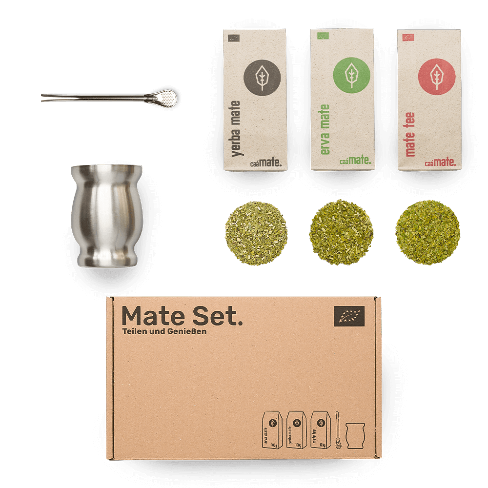 Mate Set Edelstahl